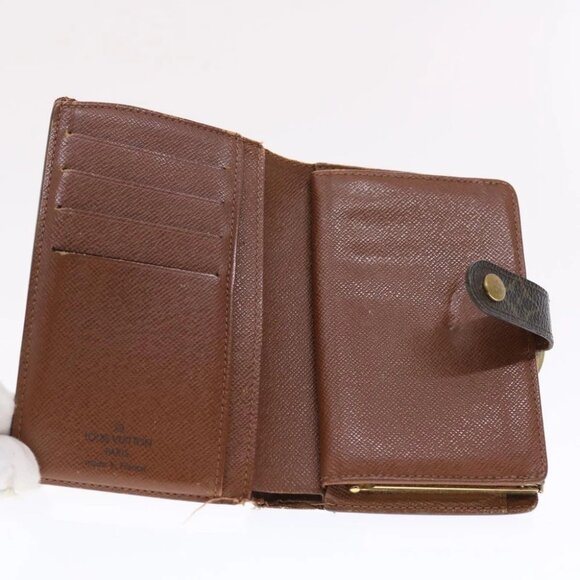 LOUIS VUITTON Monogram Porte Monnaie Billets Viennois Wallet M61663 Auth 50813 - Picture 10 of 16